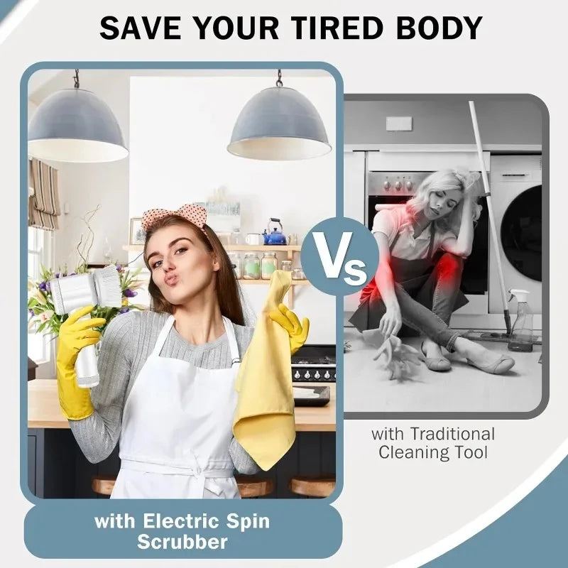 PowerScrub: Ultimate Electric Cleaning System