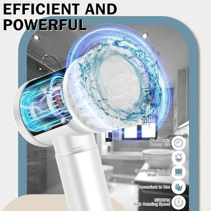 PowerScrub: Ultimate Electric Cleaning System